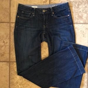 GAP Long & Lean Dark wash Jeans- EUC